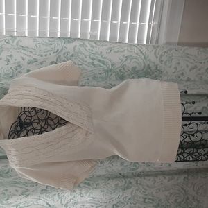BCBG Off White Sweater Top